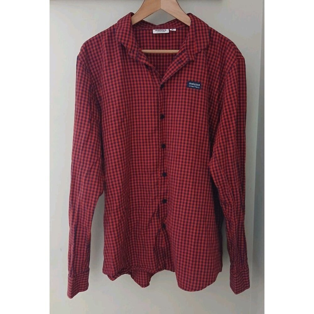 Maloja‎ Flannel Button Up Shirt
